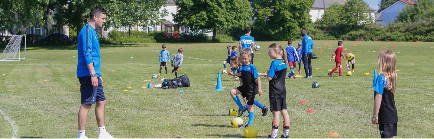 Girls Football Training